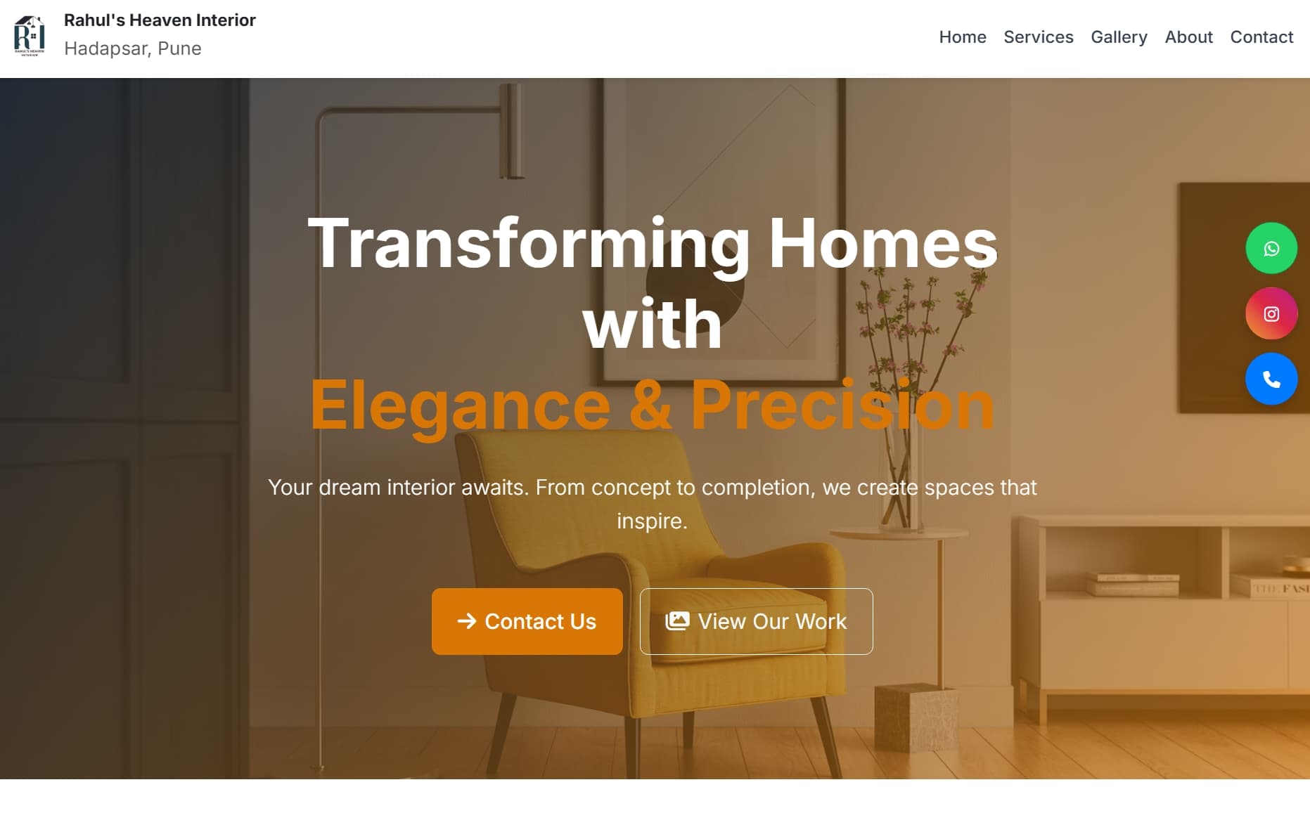 Rahul Heaven’s Interior